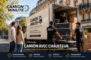 Camion avec chauffeur : la solution la plus intelligente pour d&eacute;m&eacute;nager en 2026