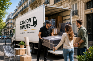 Petit d&eacute;m&eacute;nagement en &Icirc;le-de-France : une solution rapide, &eacute;conomique et sans stress avec Camion Minute